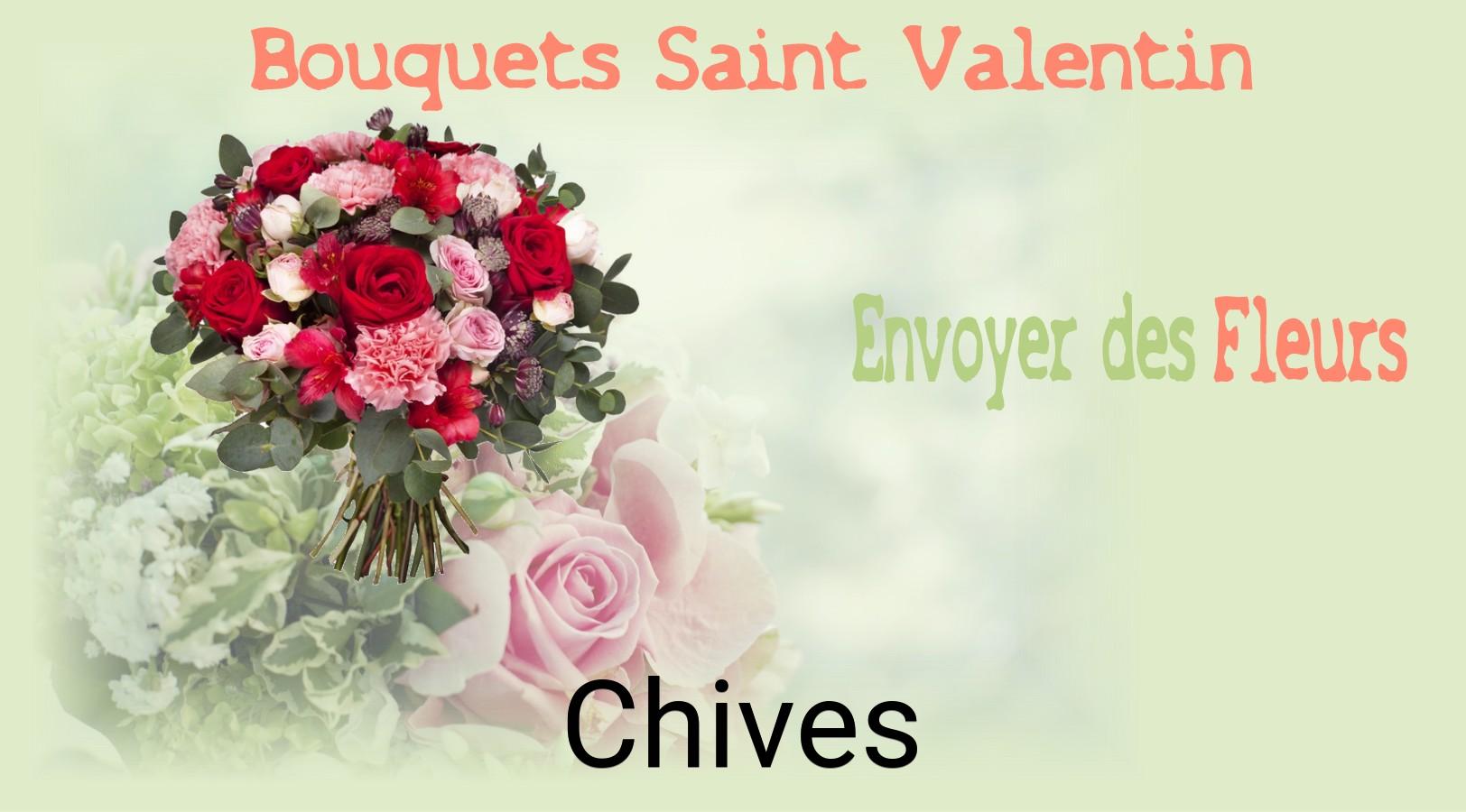 Roses de Saint-Valentin livrées à Chives